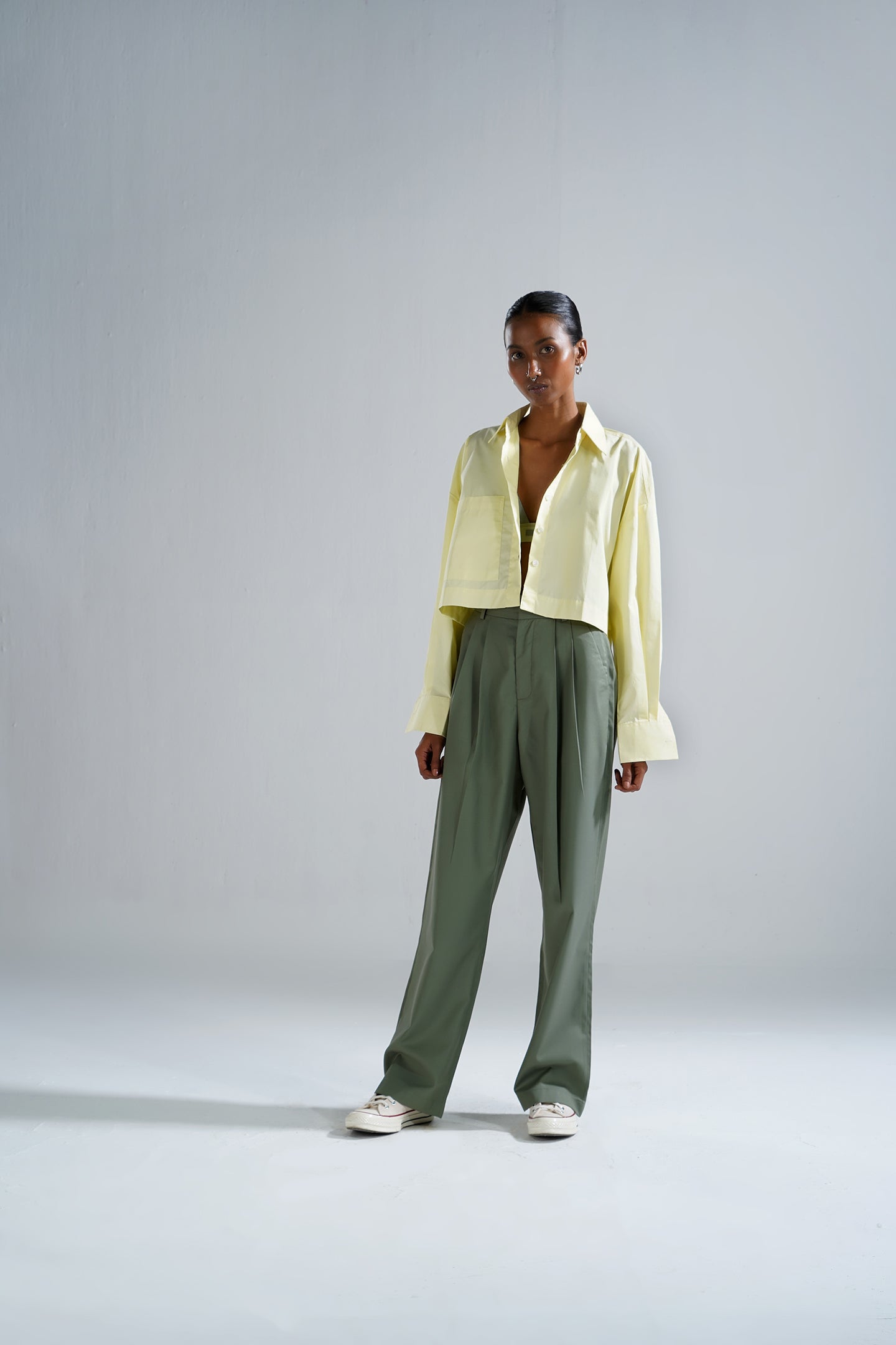 Staple'S Boxy Shirt | Yellow