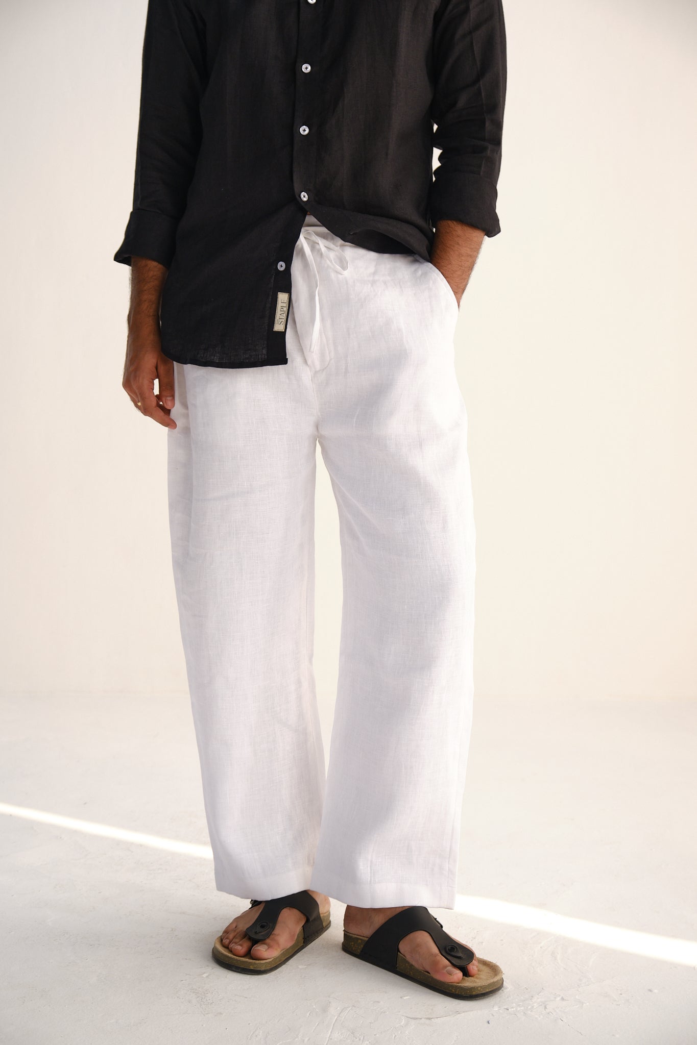 White Pants | 100% Linen