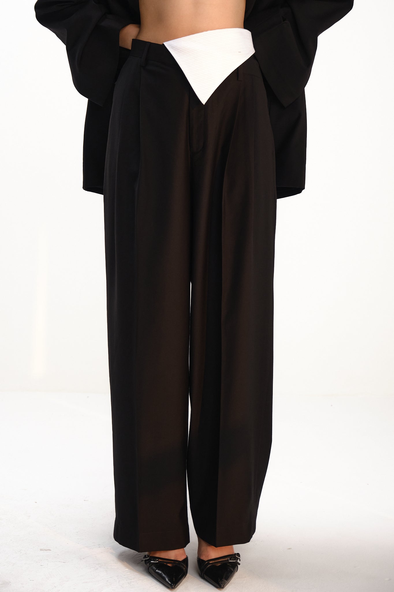 Flap Pants but Hot Cross | Black