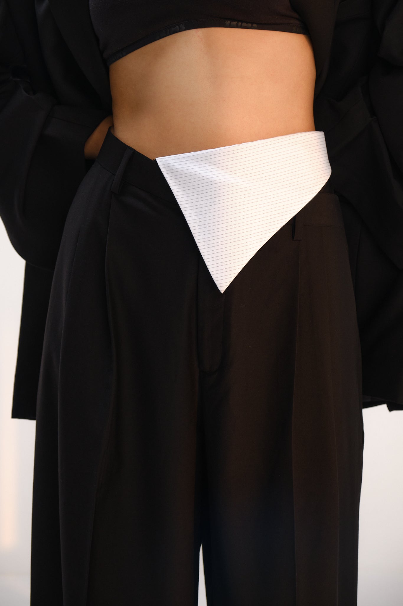 Flap Pants but Hot Cross | Black