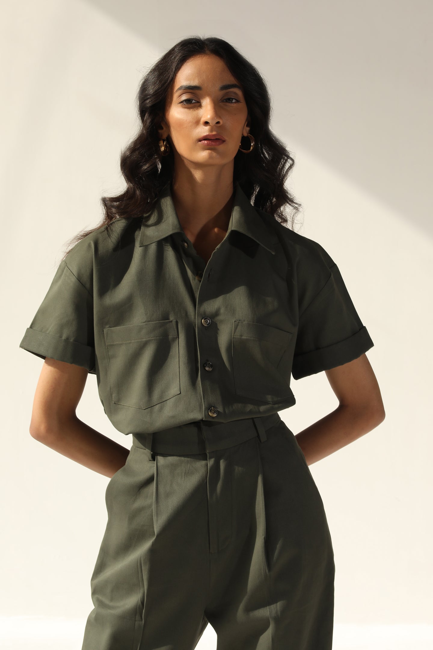 Cargo Shirt | Olive Green