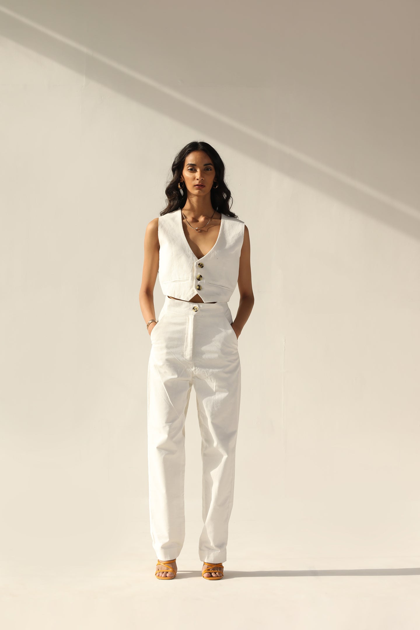 Waistcoat | White