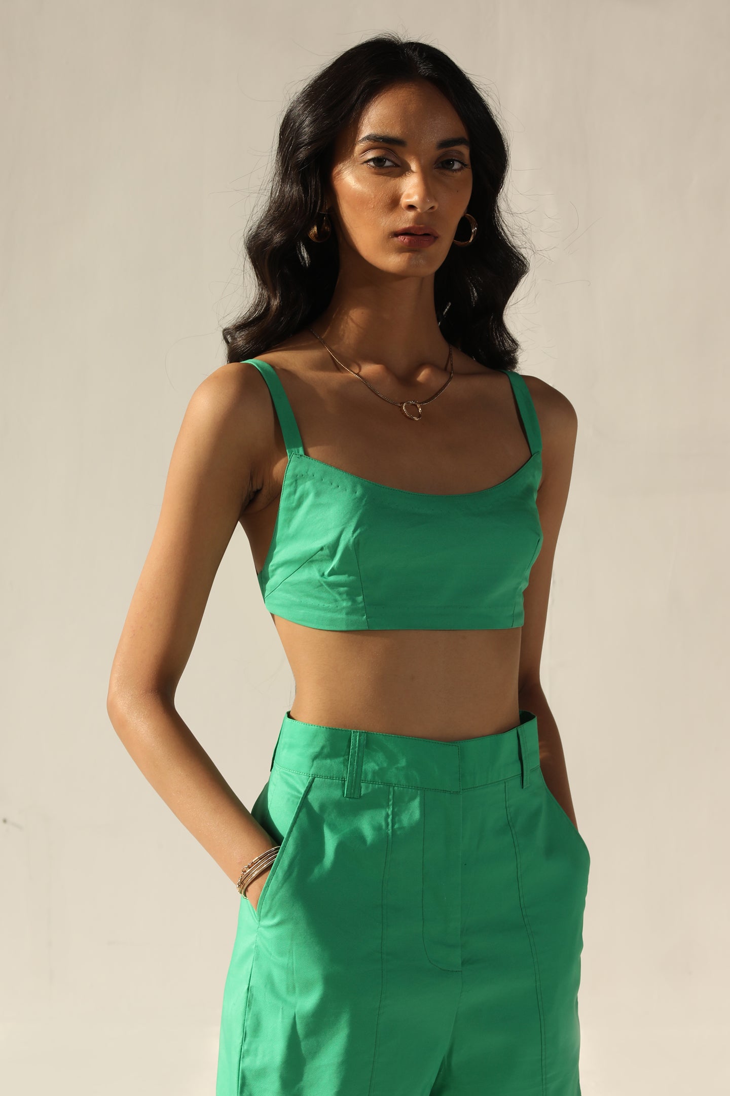 Buckled Bralette | Green