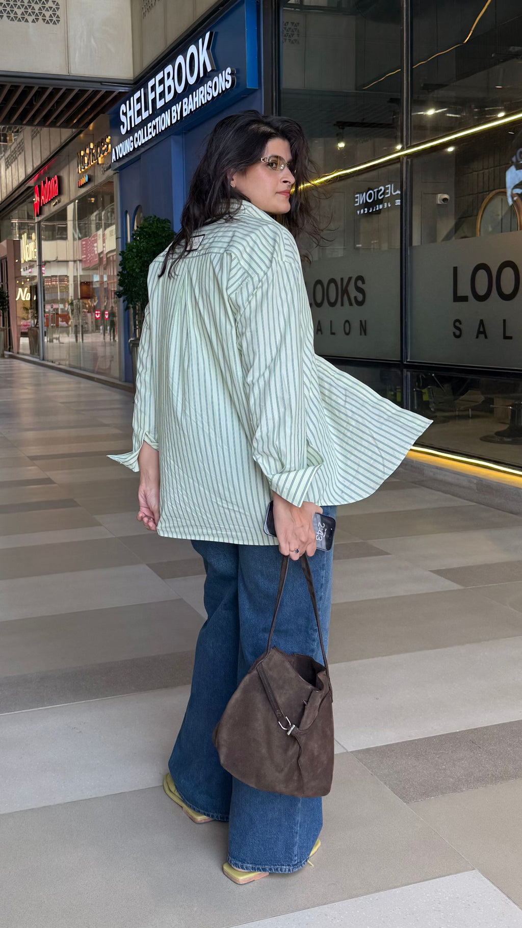 Lemon & Green Striped Shirt