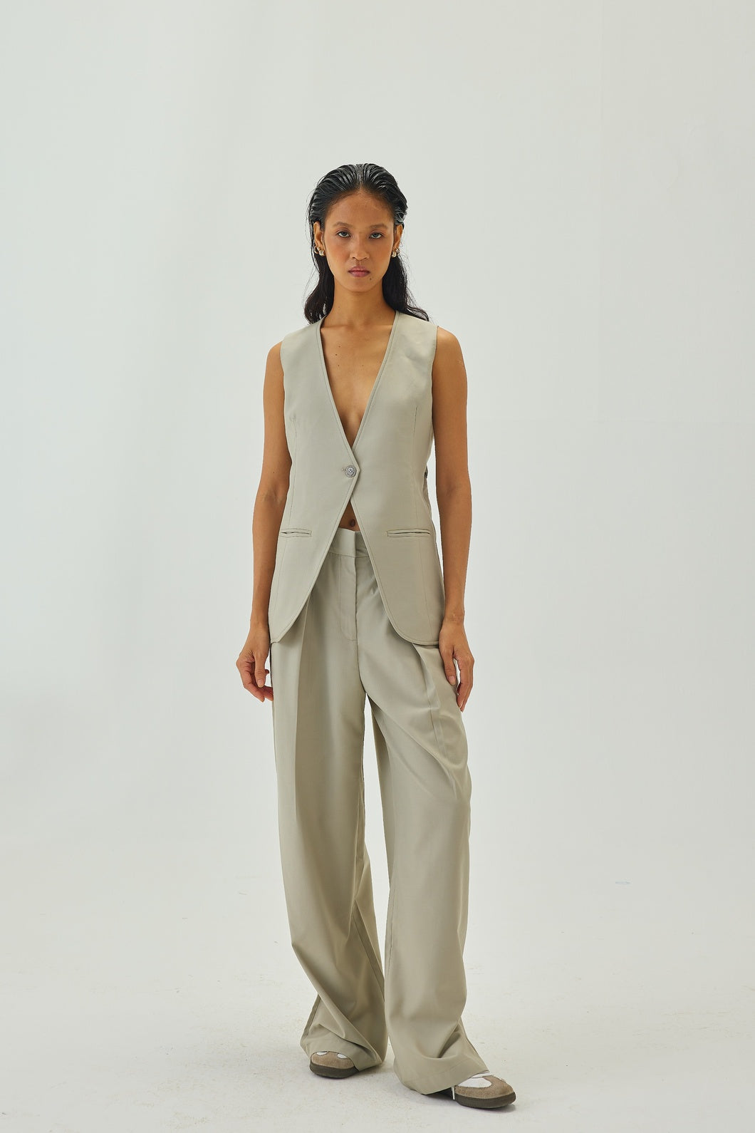 In My Skin Pants | Greige