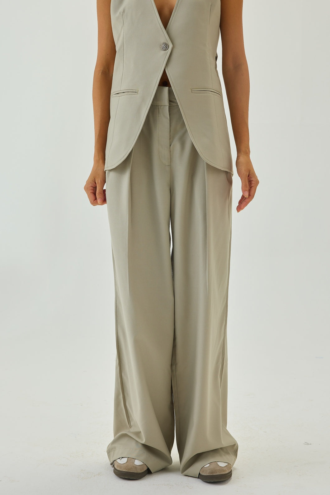In My Skin Pants | Greige