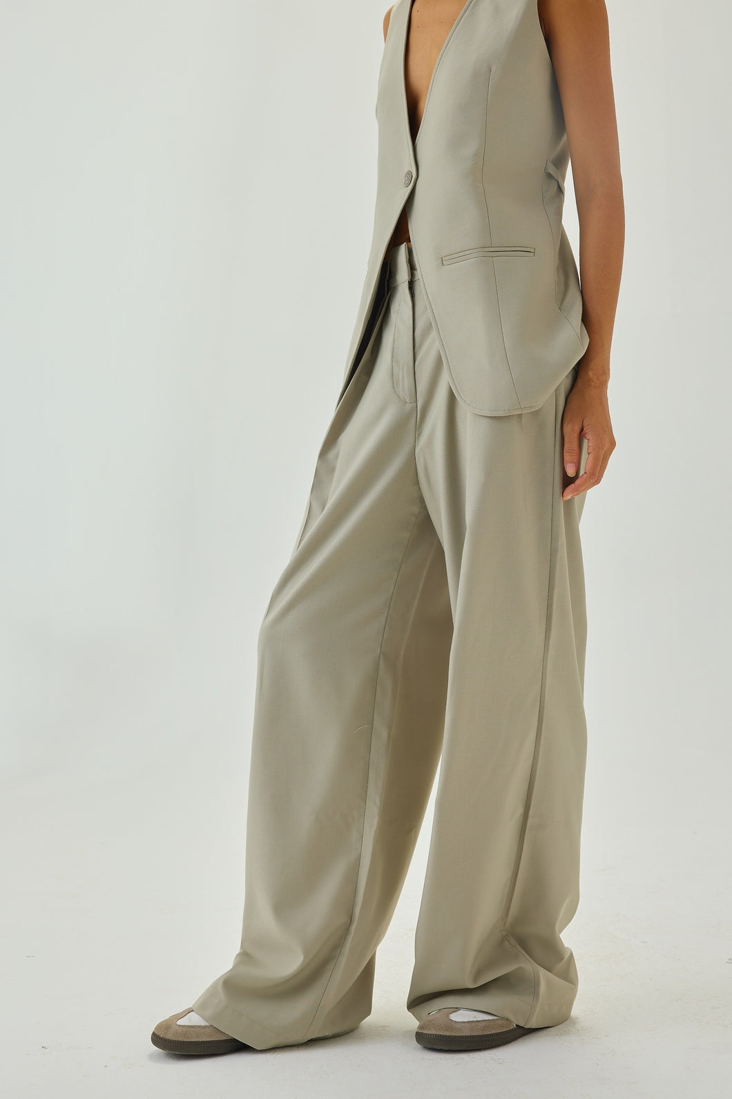 In My Skin Pants | Greige