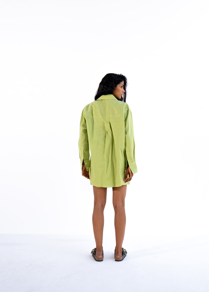 Linen oversized shirt