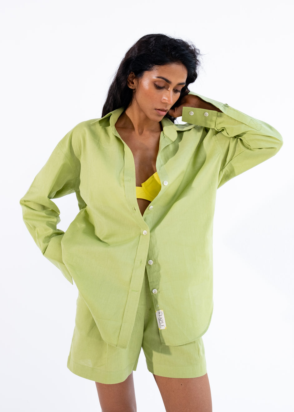 Linen oversized shirt