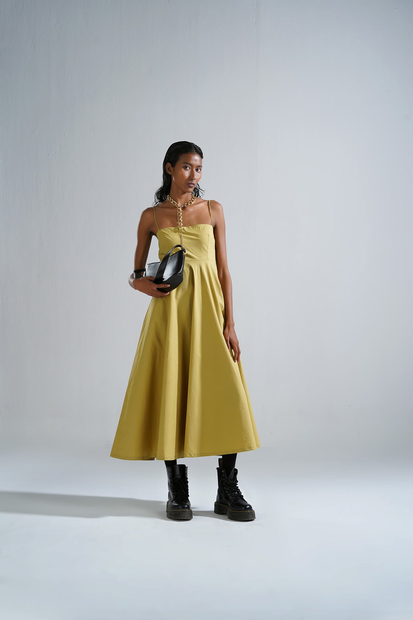 Cmeo yellow discount dress