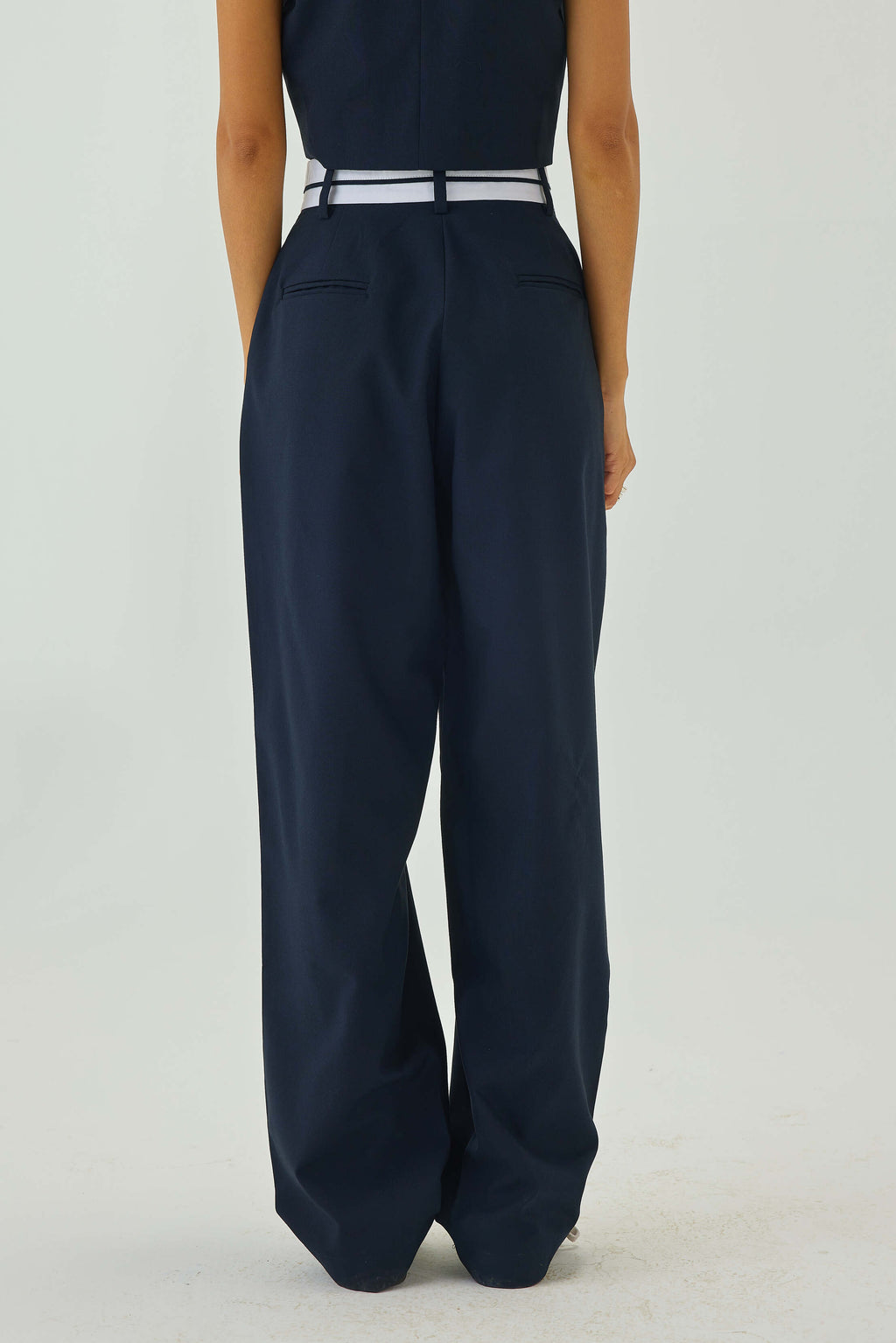 Hot Cross Pants | Navy Blue