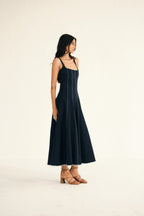 Denim Midi Dress