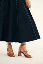 Denim Midi Dress