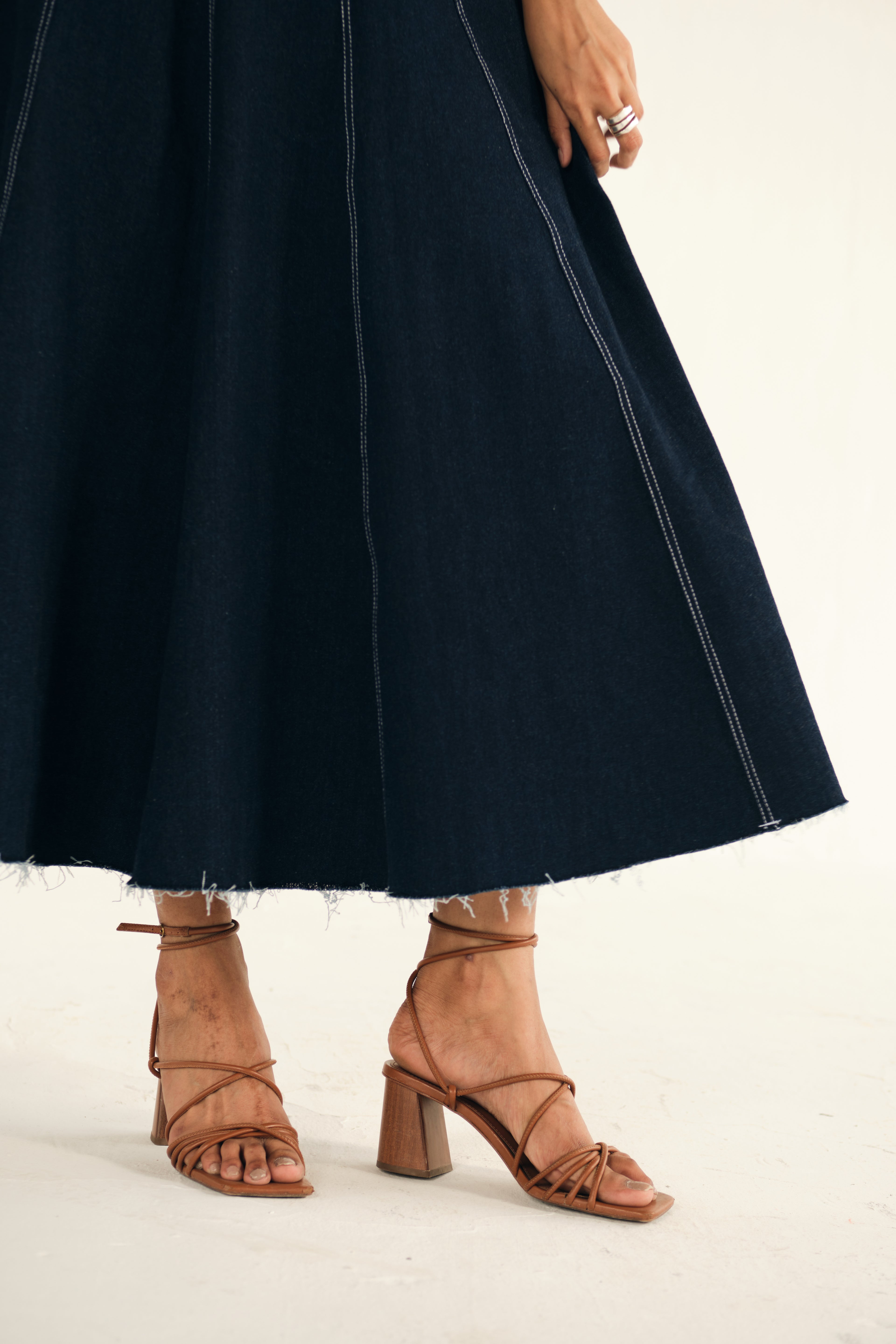 Denim Midi Dress