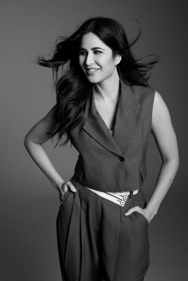V-Neck Cropped Waistcoat as seen on Katrina Kaif