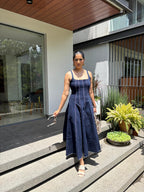Denim Midi Dress
