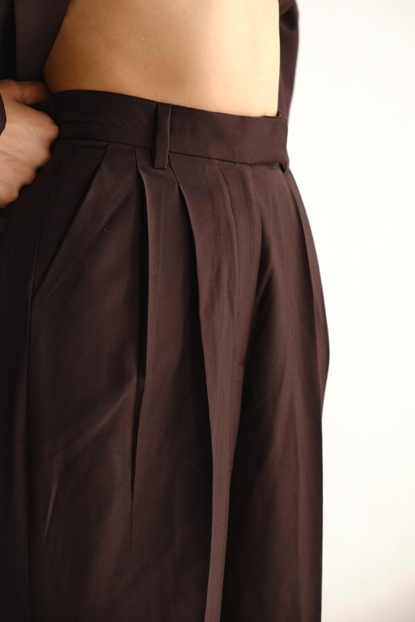 Straight Fit Pants | Coca- Cola Brown