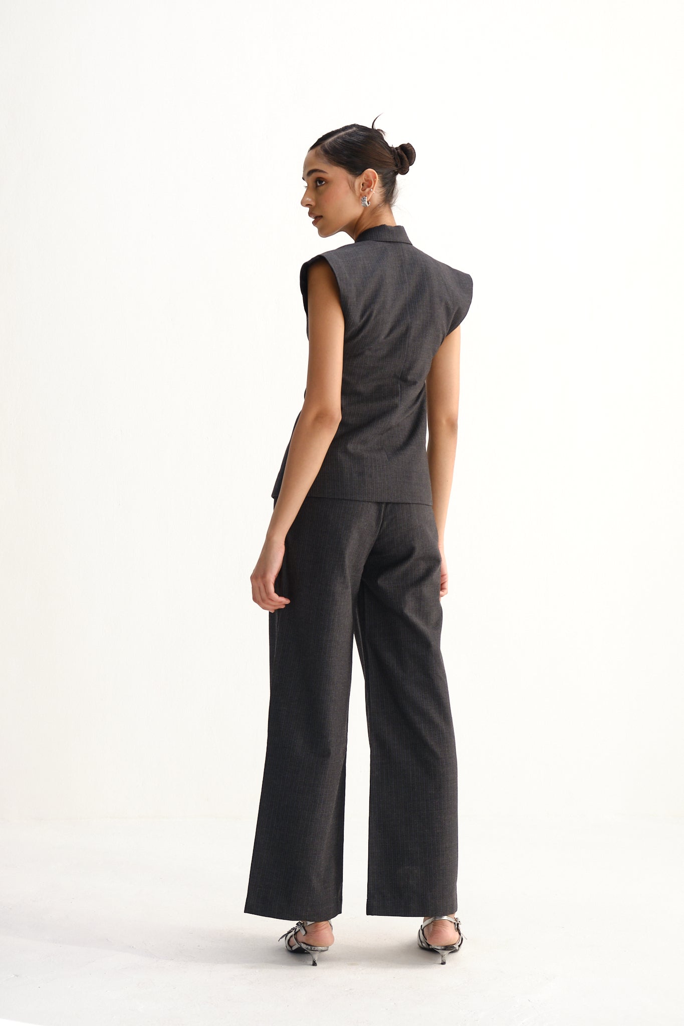 Silver Lining Waistcoat | Grey