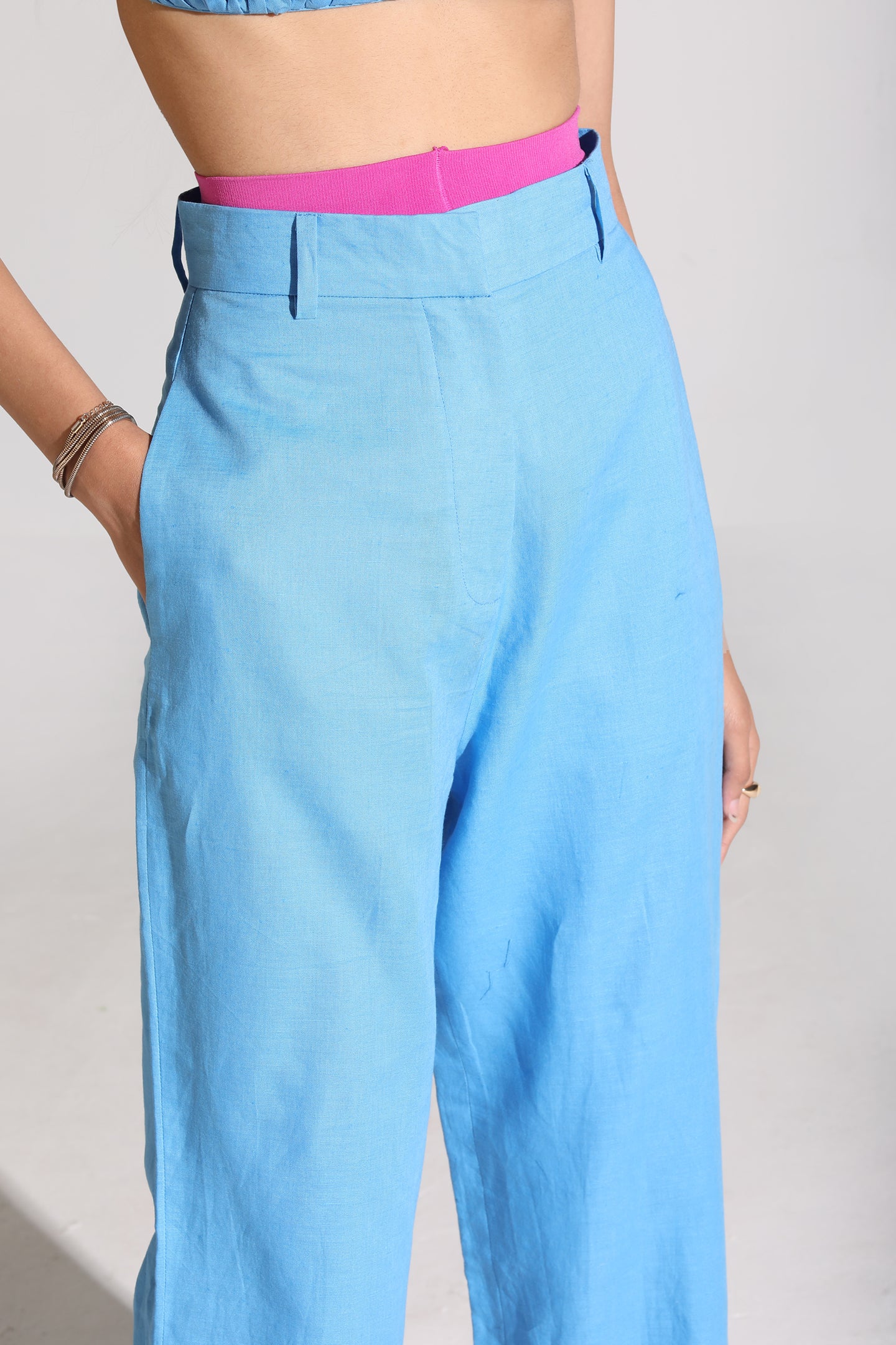 Straight Pants | Blue