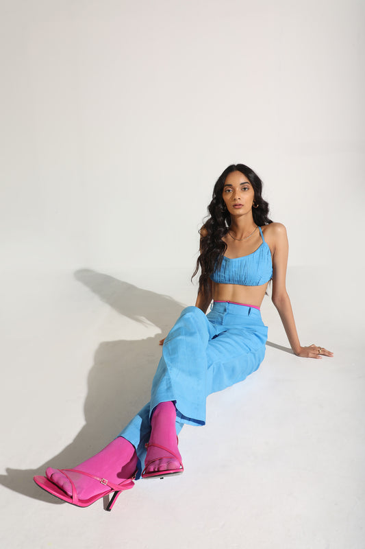 Straight Pants | Blue